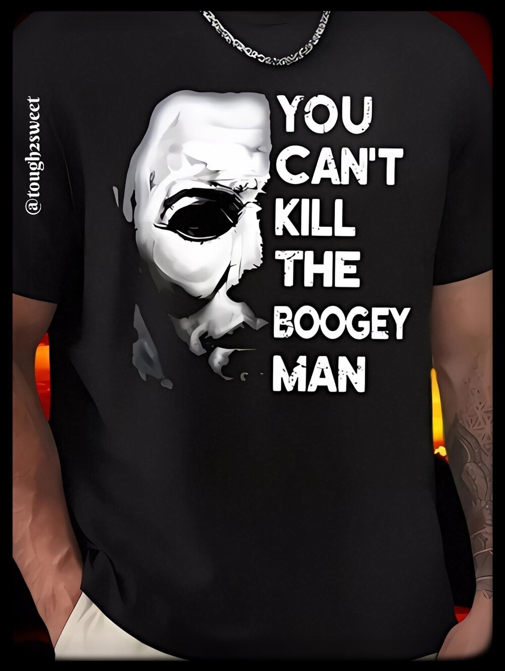 🆕️LAST 1🩸MICHAEL MYERS HORROR TEE "YOU CAN'T KILL THE BOOGEY MAN" MEN'S XL